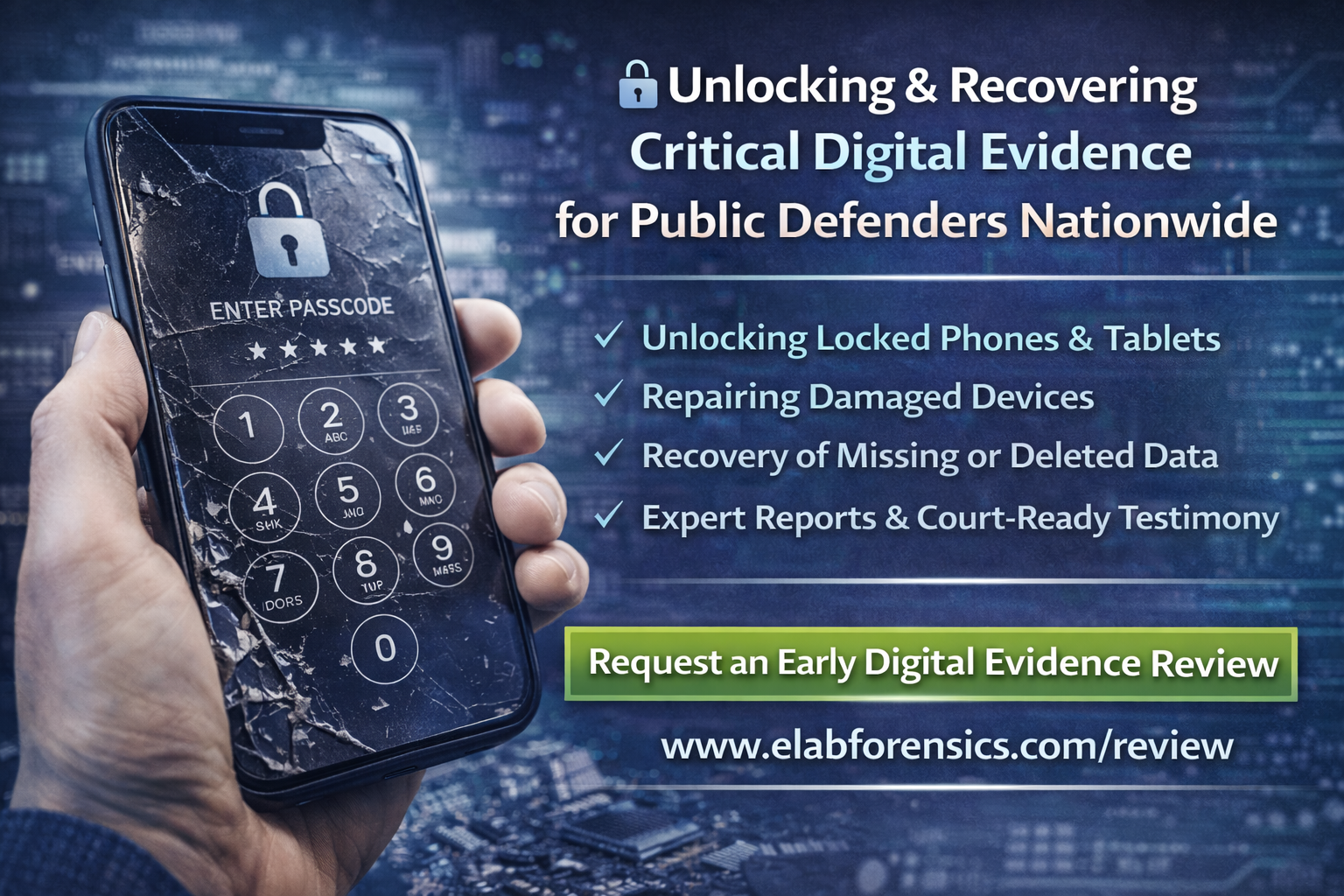 eLab Forensics 2026 Cellebrite Quick Start Guide